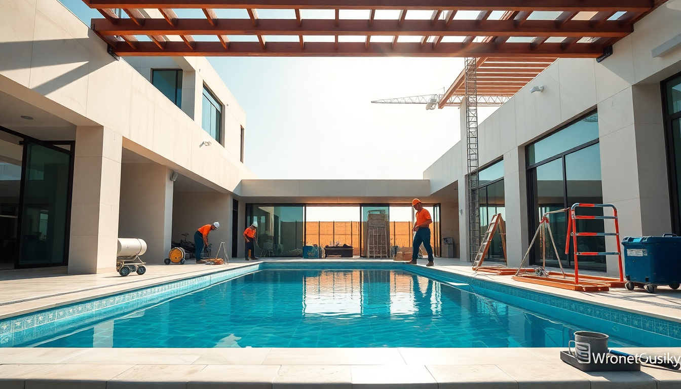 Swimming Pools Installation Works